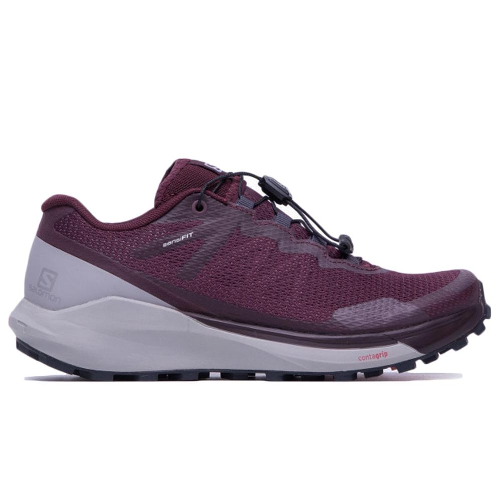 Salomon Singapore Womens Road Running Shoes - SENSE RIDE 3 W Purple | 64189-YDAP